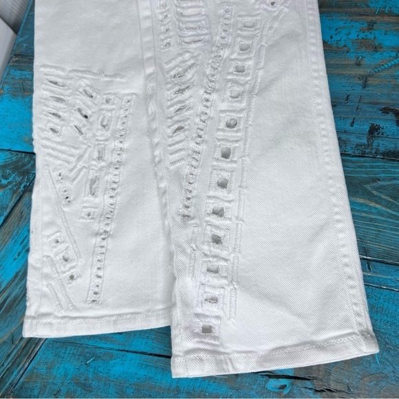 IRO Hawkins Eyelet Skinny Jeans Size 26 - Picture 13 of 15